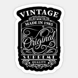 Vintage made in 1985 Sticker